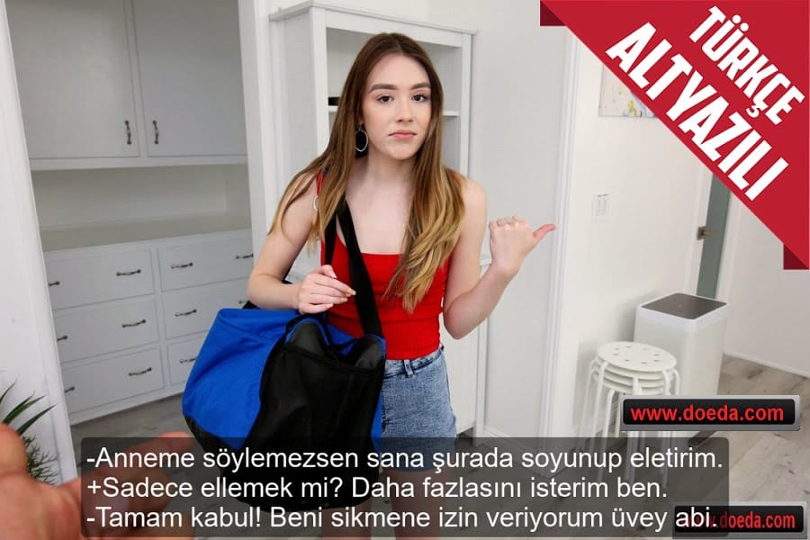 Büyük Sırrını Ailesine Ötmemesi İçin Üvey Abisine Siktirdi