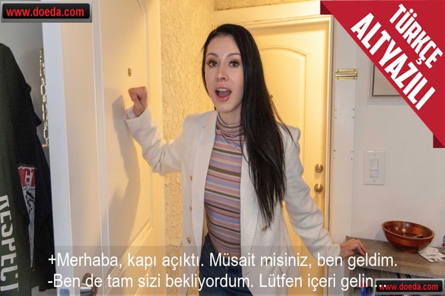 Kendi İşini Kuran Emlakçı Kız Evini Satmak İsteyen Adamla Amözleşme İmzaladı