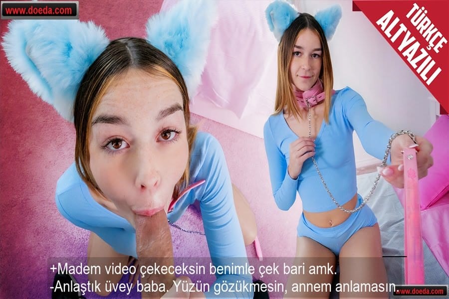 Seks Videoları Çektiğini Öğrendiği Üvey Kızın Erkek Partneri Oldu