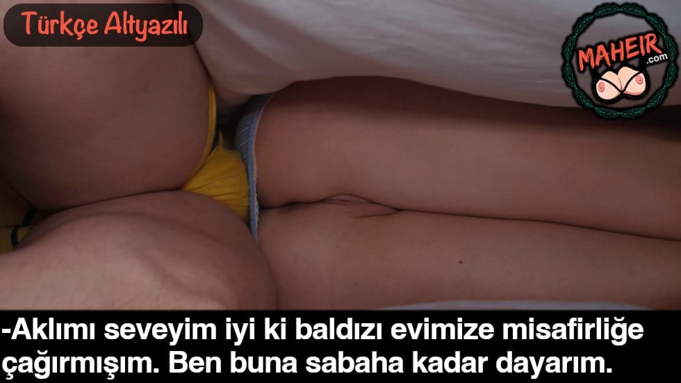 Yanında Yatan Baldıza Yorganın Altından Yasladı